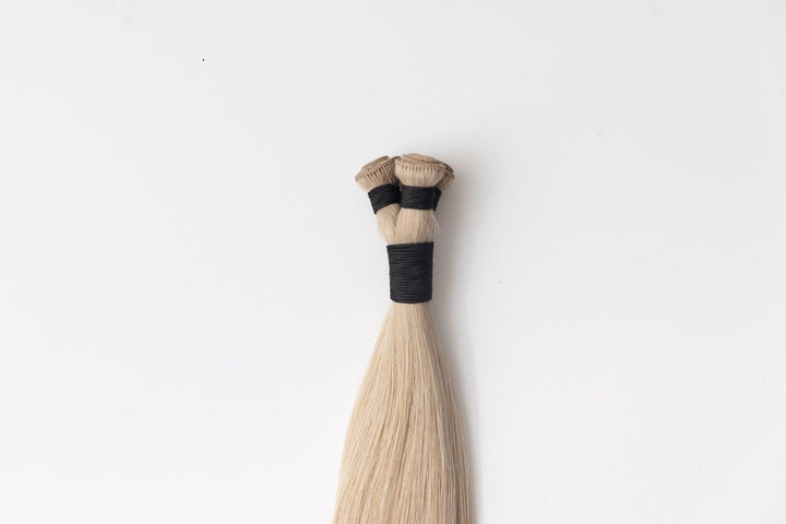 Irish Cream: Hand-Tied Wefts