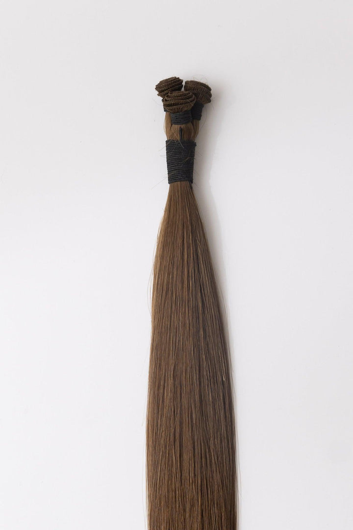 Toasted Caramel: Hand-Tied Wefts