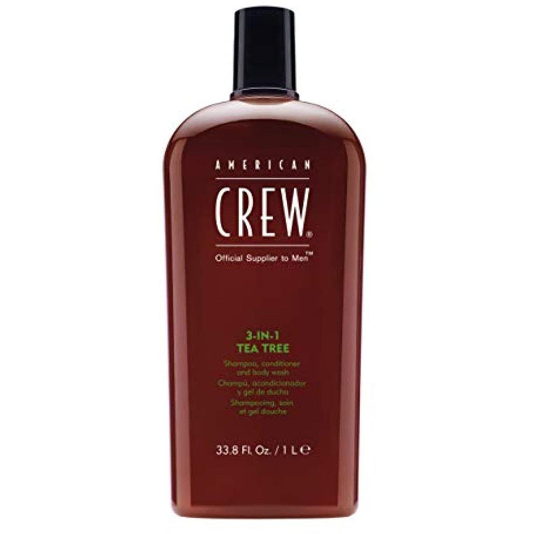 American Crew 3-In-1 Tea Tree Shampoo, Conditioner & Body Wash