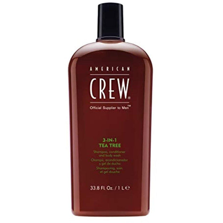 American Crew 3-In-1 Tea Tree Shampoo, Conditioner & Body Wash