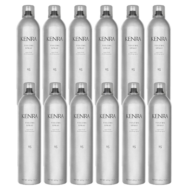 Kenra Volume Hairspray #25, 50% Voc, 16 oz (Pack of 12)
