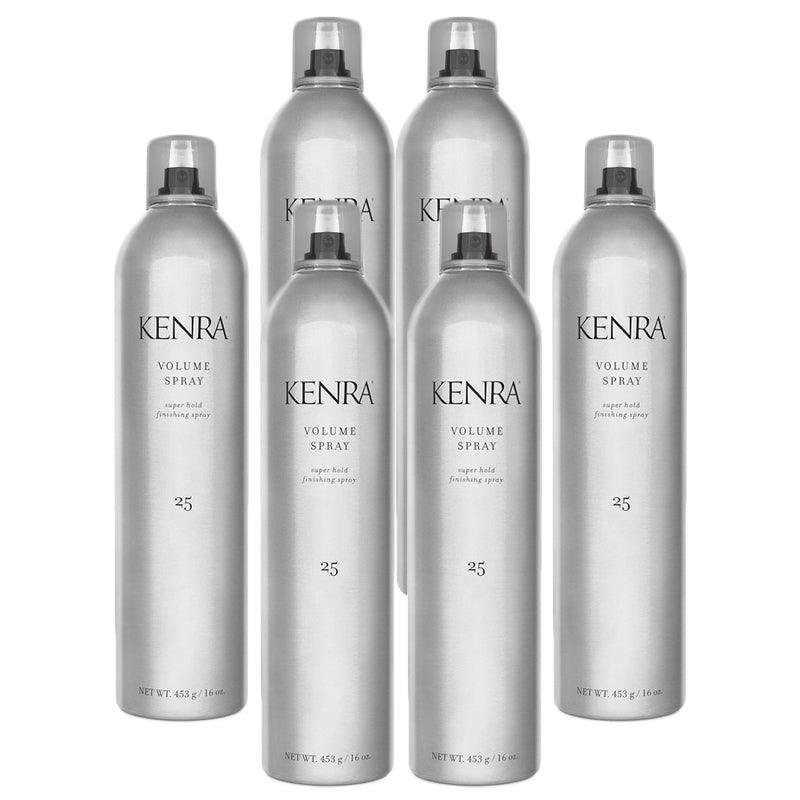 Kenra Volume Hairspray #25, 50% Voc, 16 oz (Pack of 6)