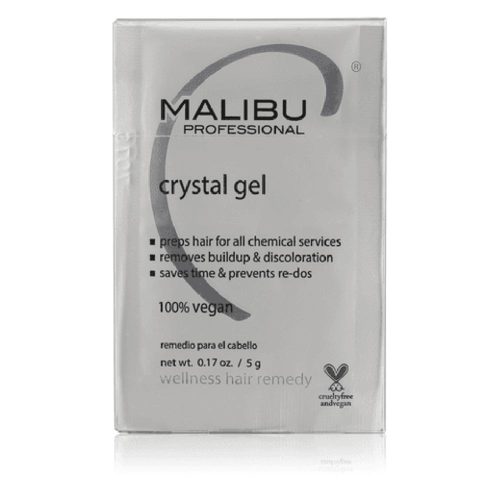 Malibu C Swimmers Shampoo 9oz and Crystal Gel Treatment 5g