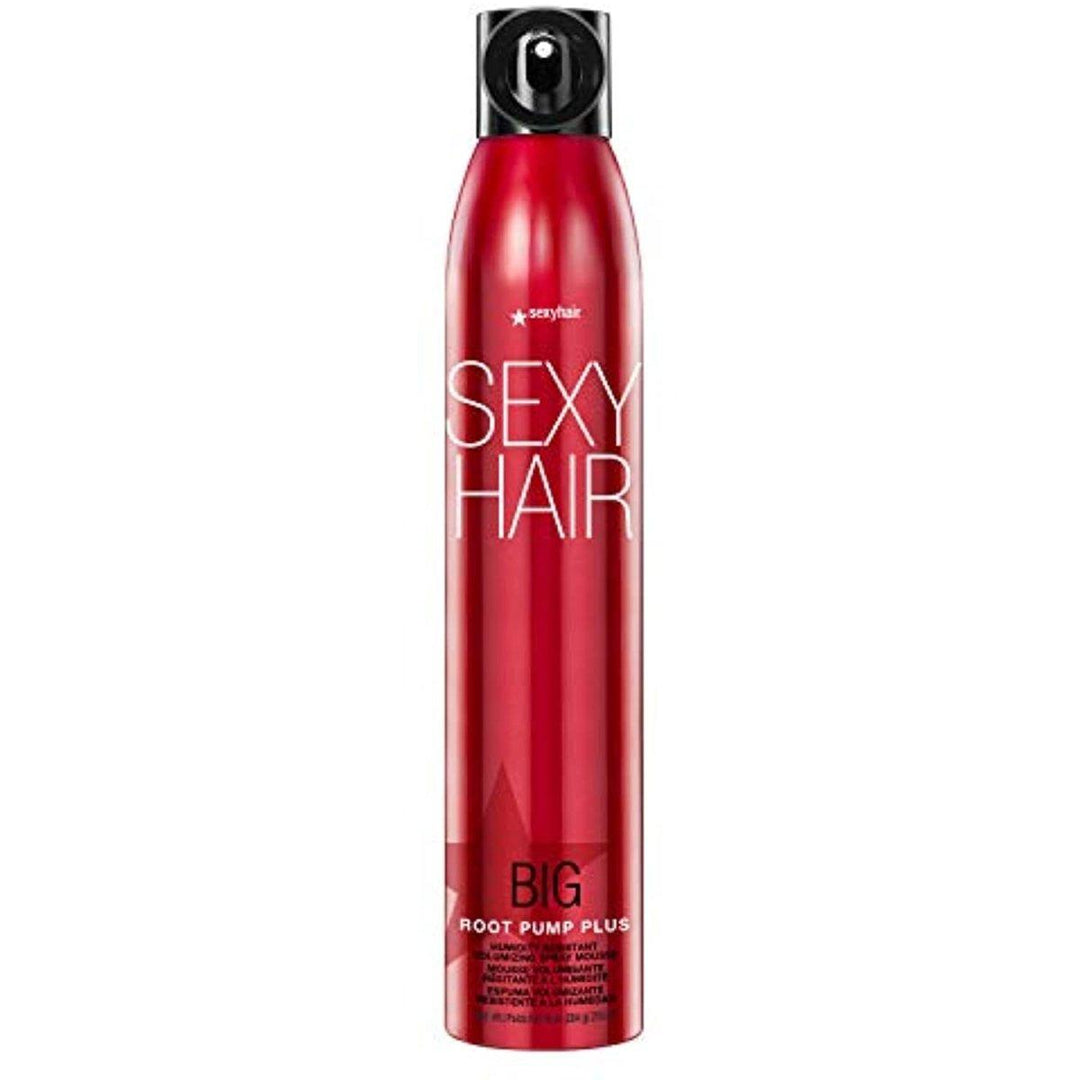 SexyHair Big Root Pump Plus Volumizing Spray Mousse, 10 Oz