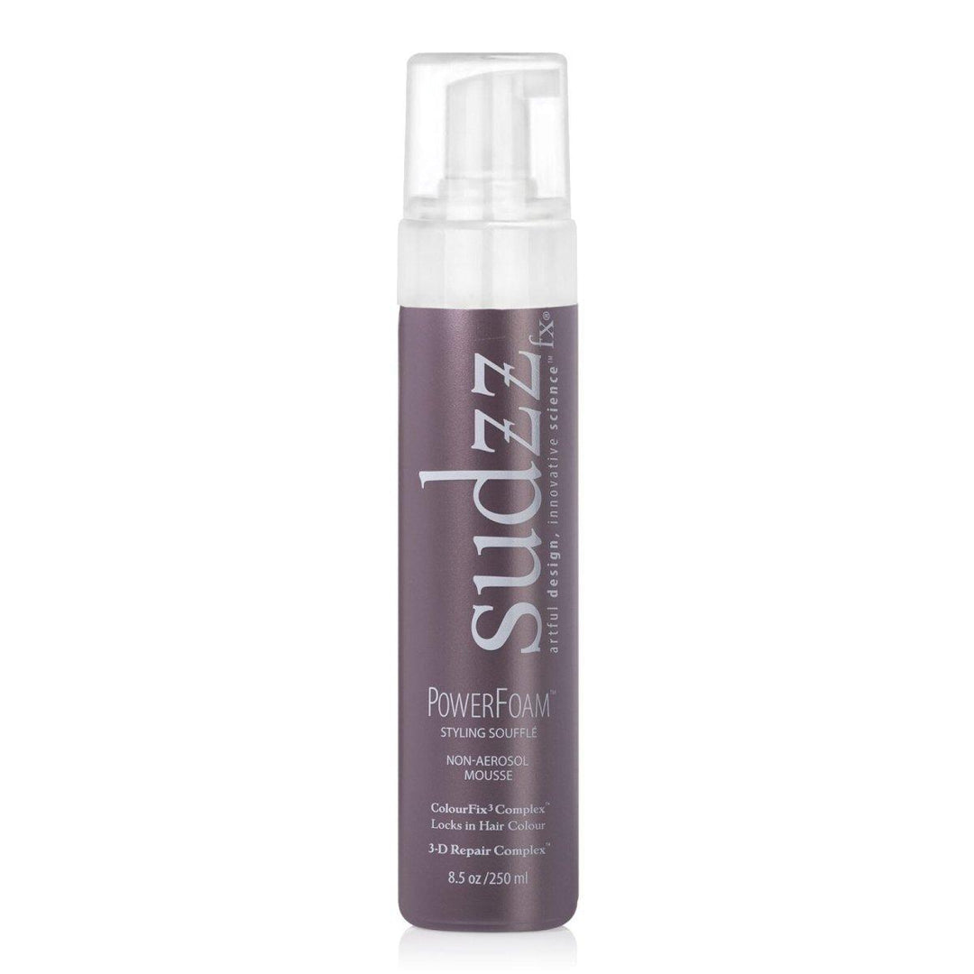 SudzzFx PowerFoam Styling Soufflé Non-Aerosol Mousse 8.5 oz