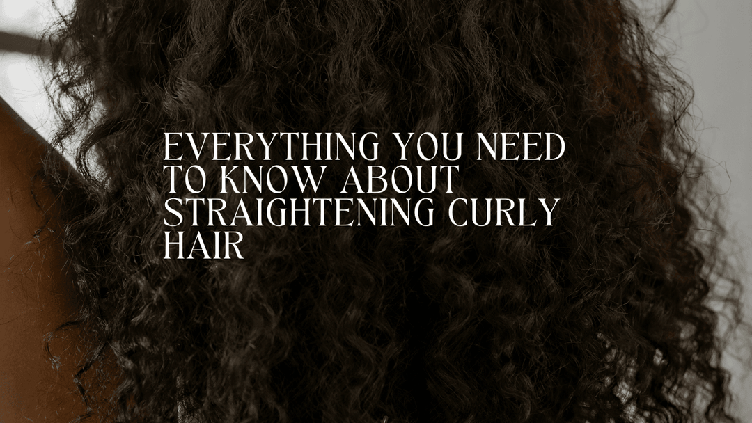 Everything You Need to Know About Straightening Curly Hair