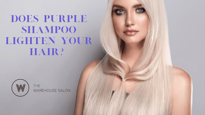 Purple Shampoo Will Not Lighten Your Hair