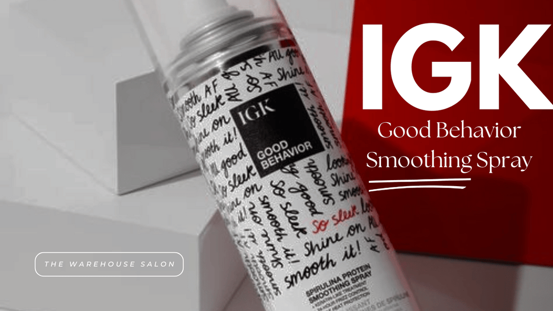 Instant Smoothness With IGK Good Behavior Spirulina Protein Smoothing Spray: