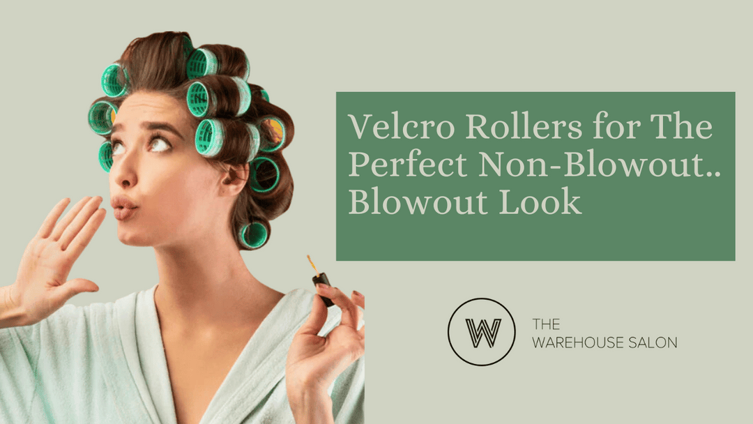 Velcro Rollers for The Perfect Non-Blowout.. Blowout Look