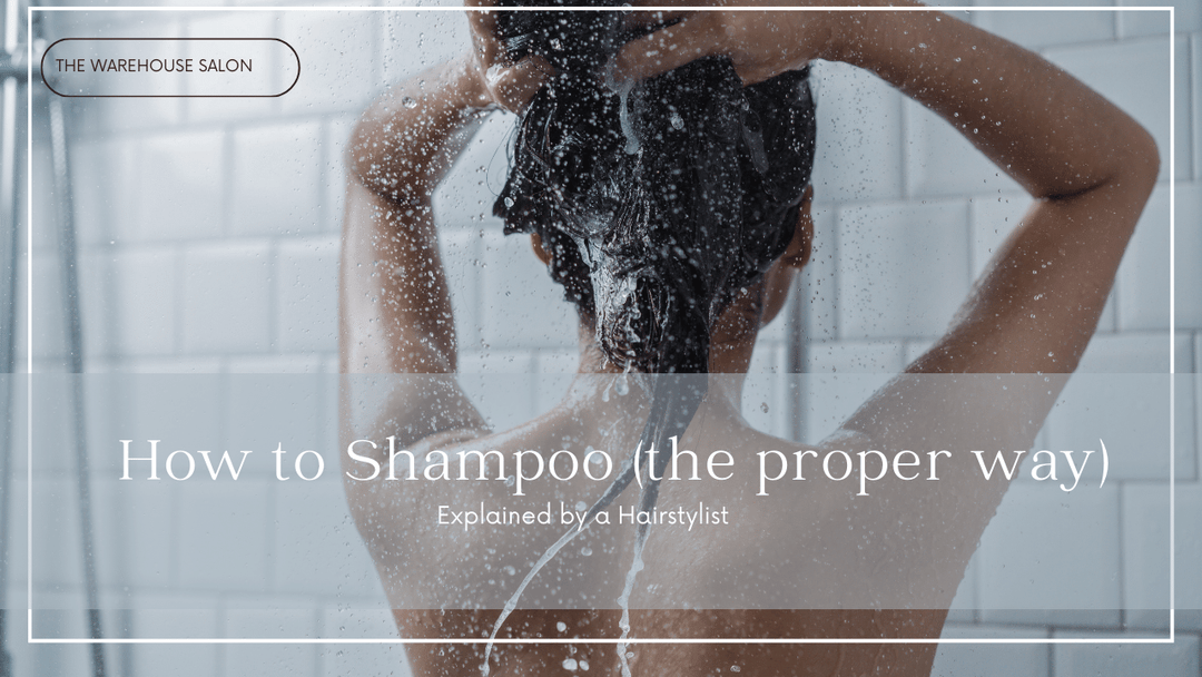 how to shampoo properly