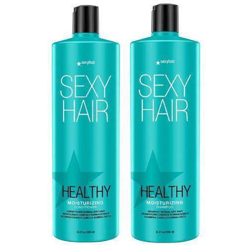 Healthy Sexy Hair Moisturizing Shampoo & Conditioner 33.8oz Duo