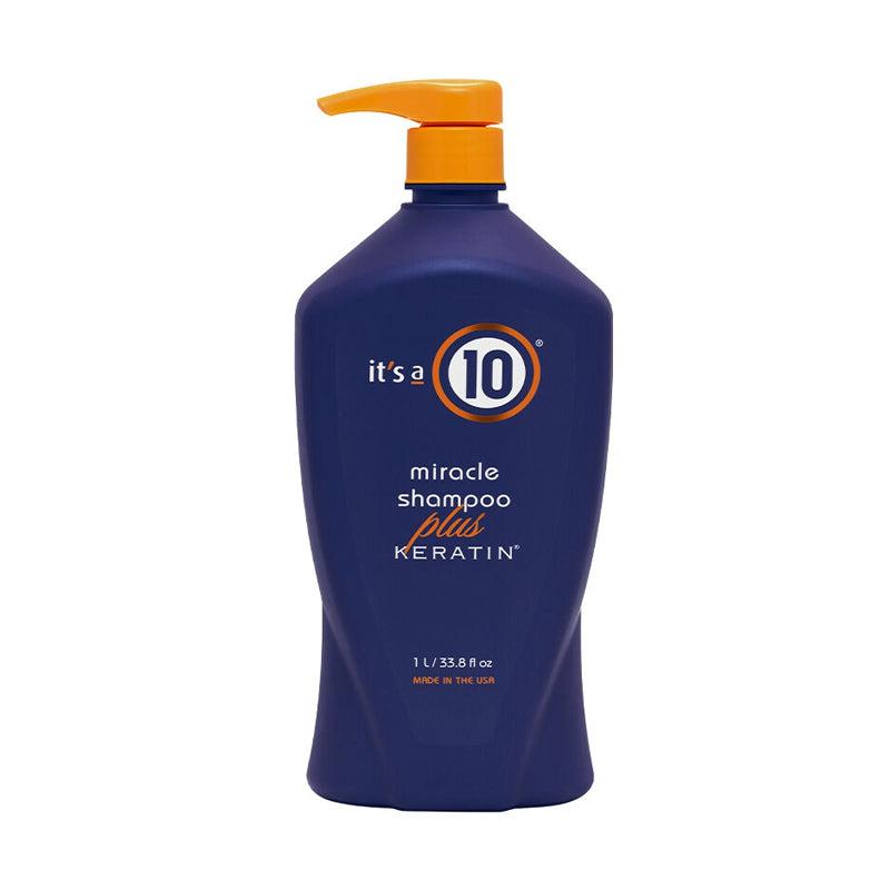 It's a 10 Miracle Shampoo plus Keratin 33.8 oz