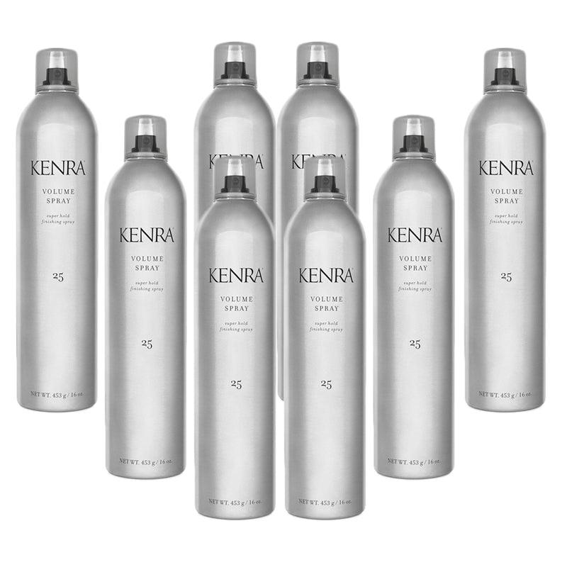 Kenra Volume Hairspray #25, 50% Voc, 16 oz (Pack of 8)