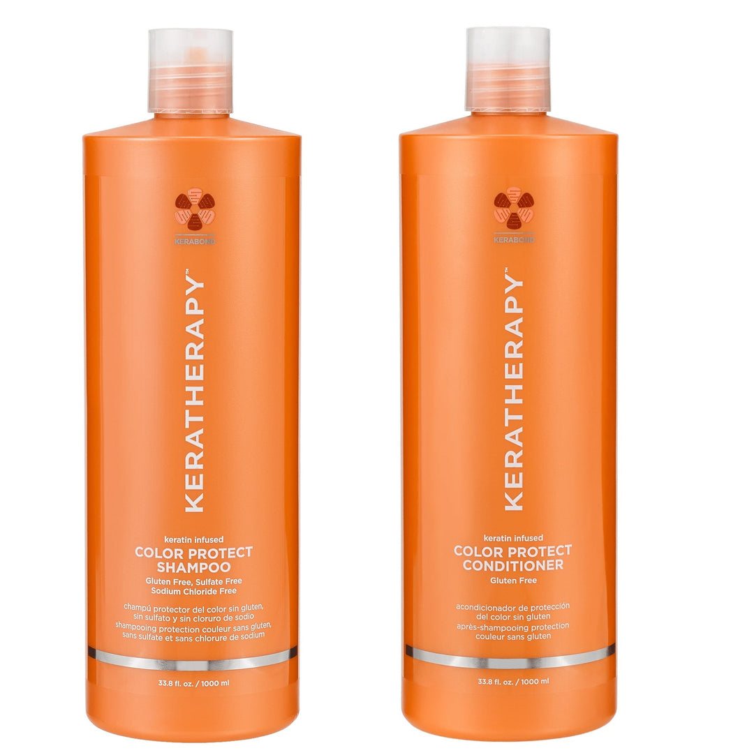 Keratherapy Keratin infused Color Protect Shampoo & Conditioner 33.8 oz DUO