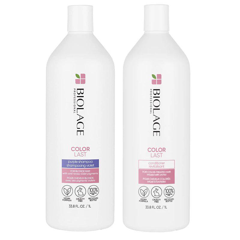 Matrix Biolage ColorLast Purple Shampoo & ColorLast Conditioner 33.8oz Duo