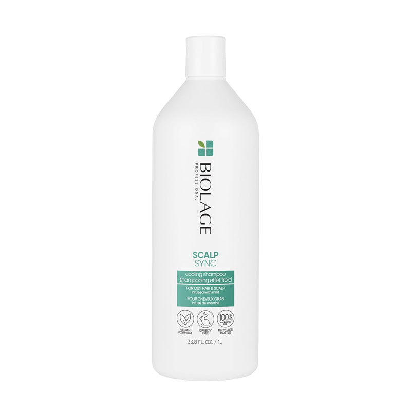 Matrix  Biolage Cooling Mint ScalpSync Shampoo 33.8 floz