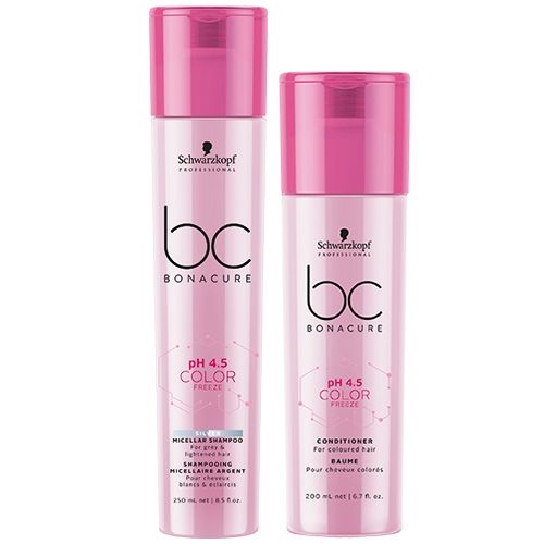 Schwarzkopf BC Bonacure Color Freeze Shampoo 8.5oz & Conditioner 6.8oz
