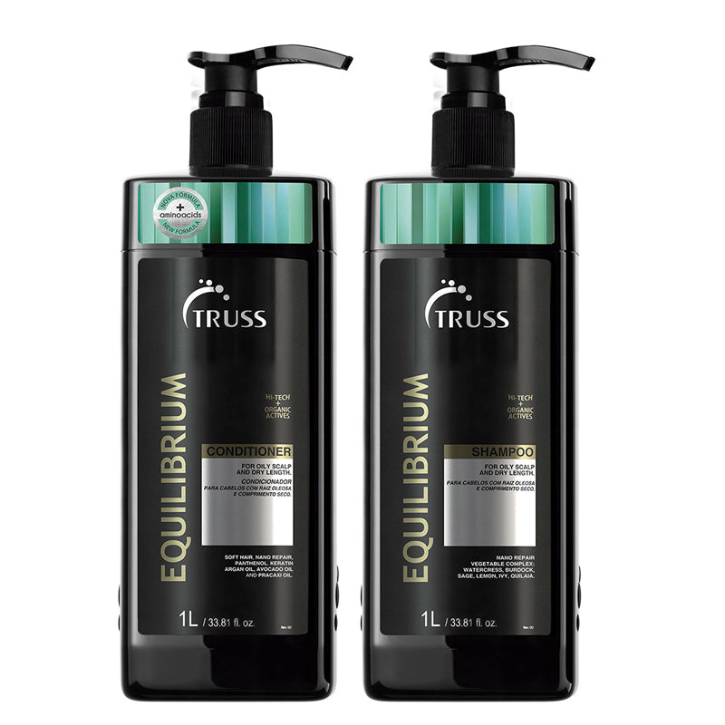 Truss Equilibrium Shampoo and Conditioner 33.8oz DUO