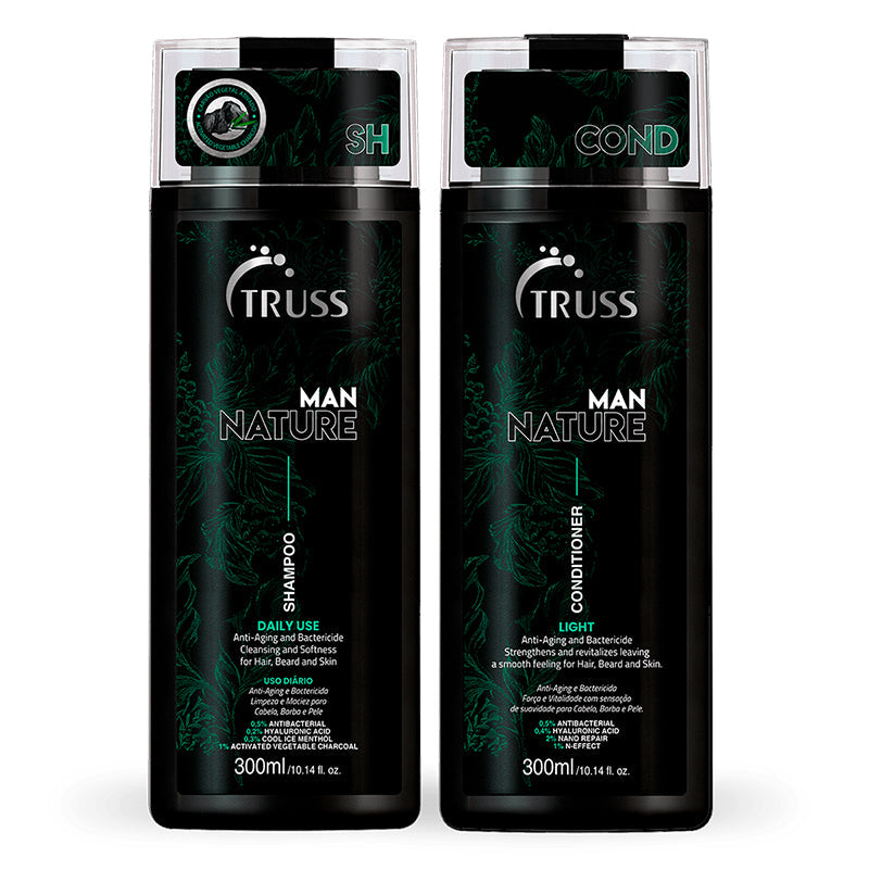 Truss Man Nature Shampoo & Conditioner 10.14oz Duo