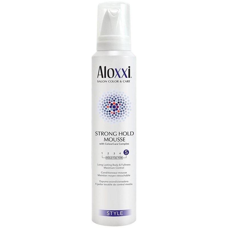 Aloxxi Strong Hold Mousse 6.7 oz