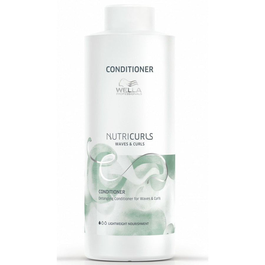 Wella Nutricurls Detangling Conditioner for Waves & Curls 33.8oz-The Warehouse Salon