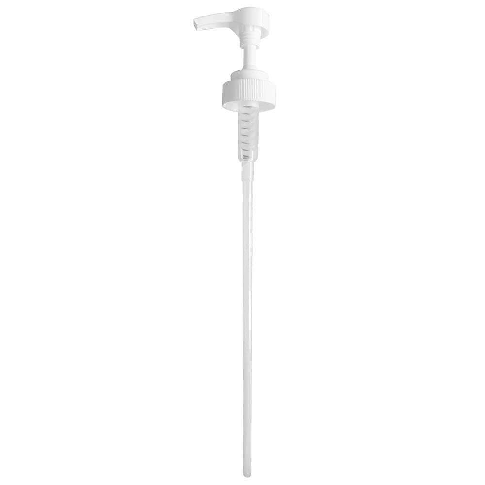 1 White Shampoo Gallon Pump Bottle Dispenser-The Warehouse Salon