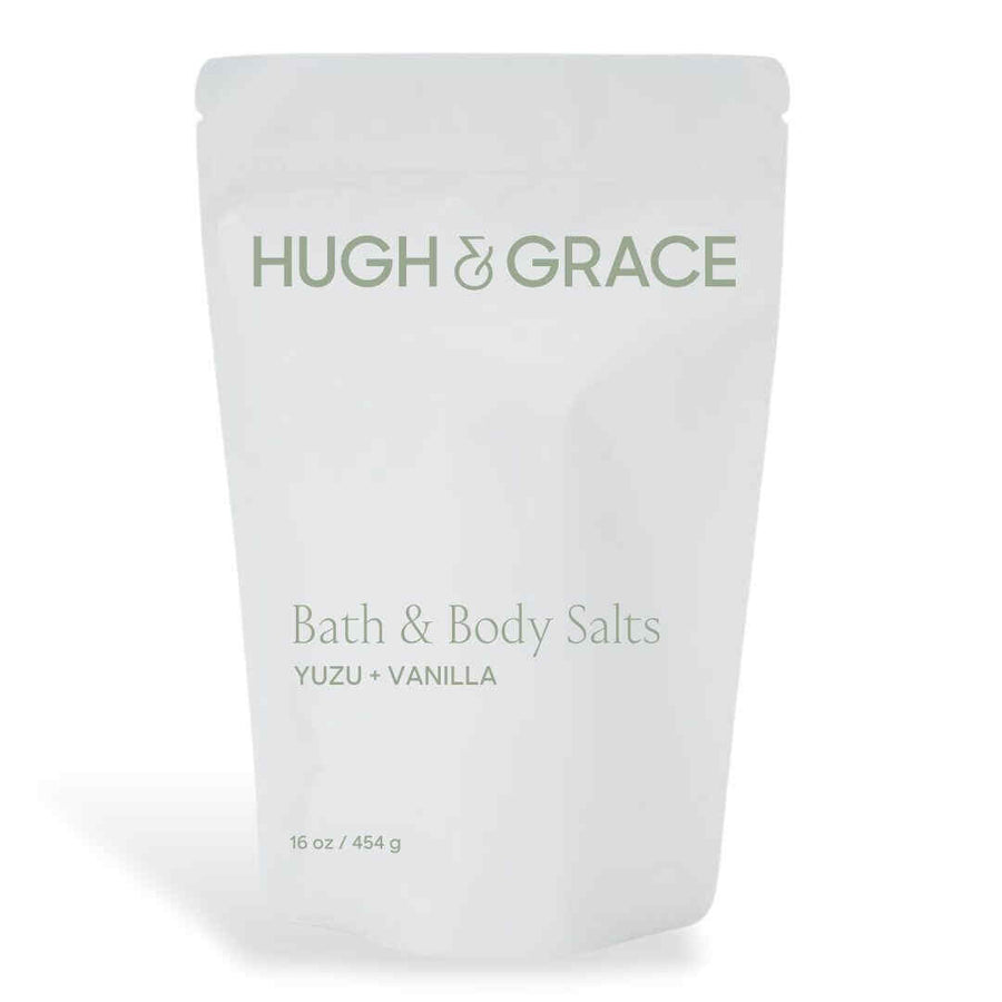 Hugh & Grace Bath and Body Salts 16oz-The Warehouse Salon
