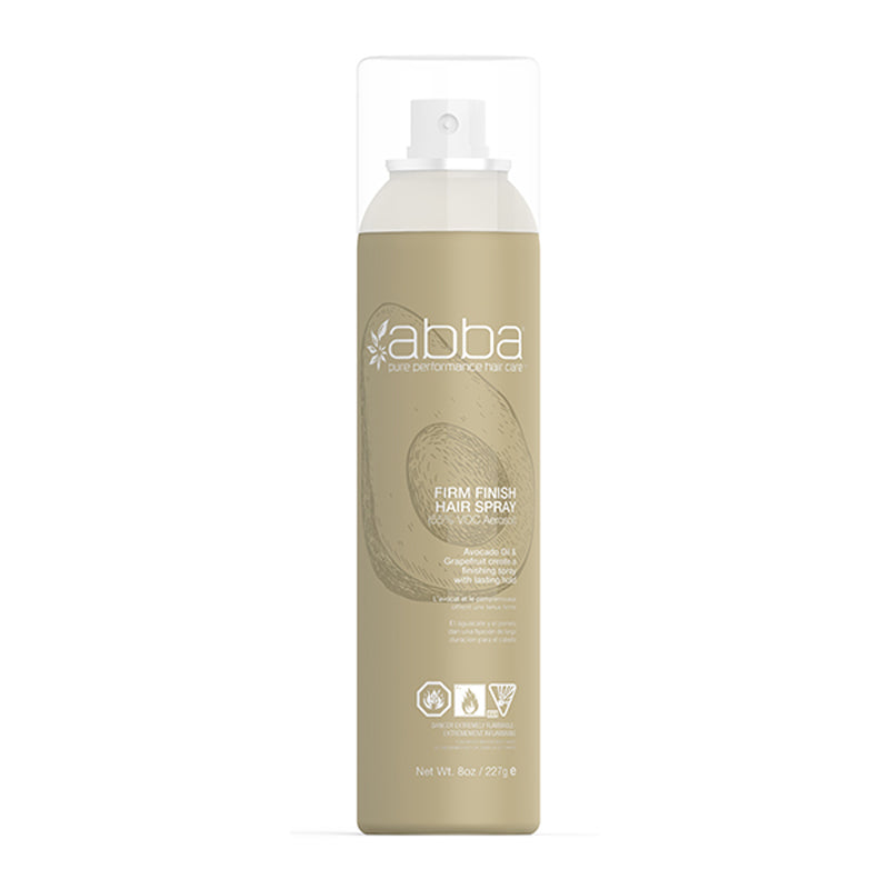 ABBA Pure Style Firm Finish Hair Spray (Aerosol) 8oz