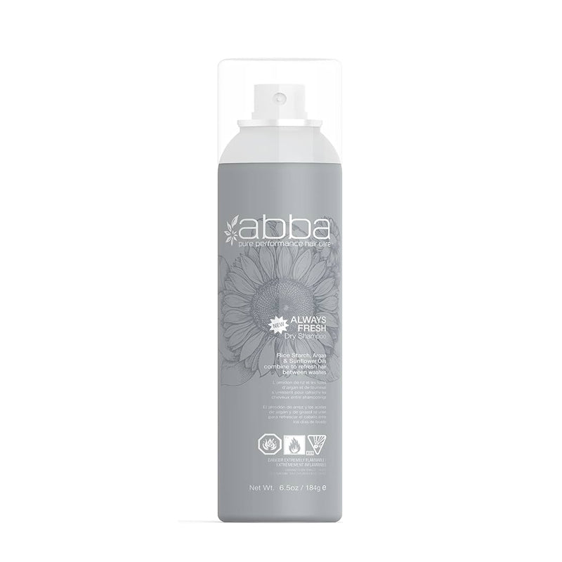 Abba Pure Style Always Fresh Dry Shampoo 6.5oz