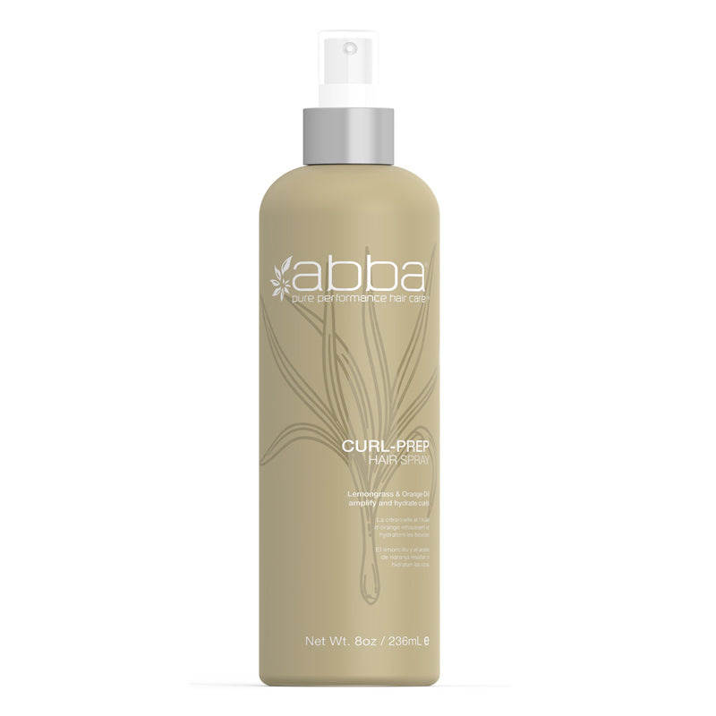 Abba Pure Style Curl Prep Spray 8 oz