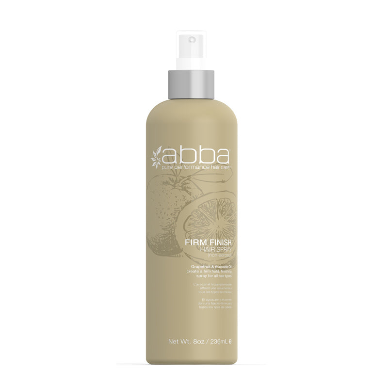 Abba Pure Style Firm Finish Hair Spray (Non-Aerosol) 8oz