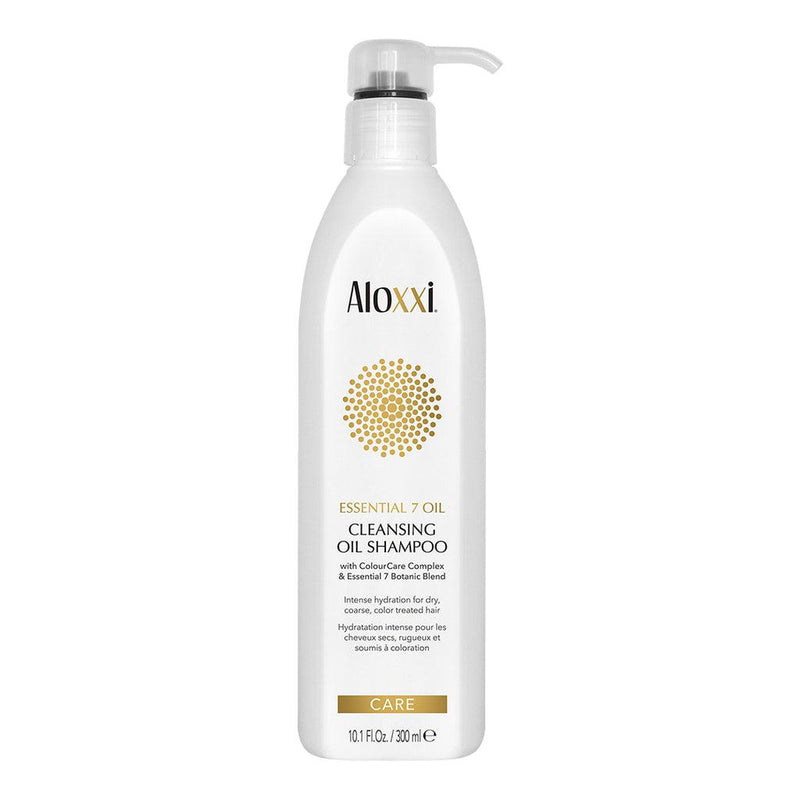 Aloxxi Essential 7 Oil Cleansing Oil Shampoo - 10.1oz-The Warehouse Salon