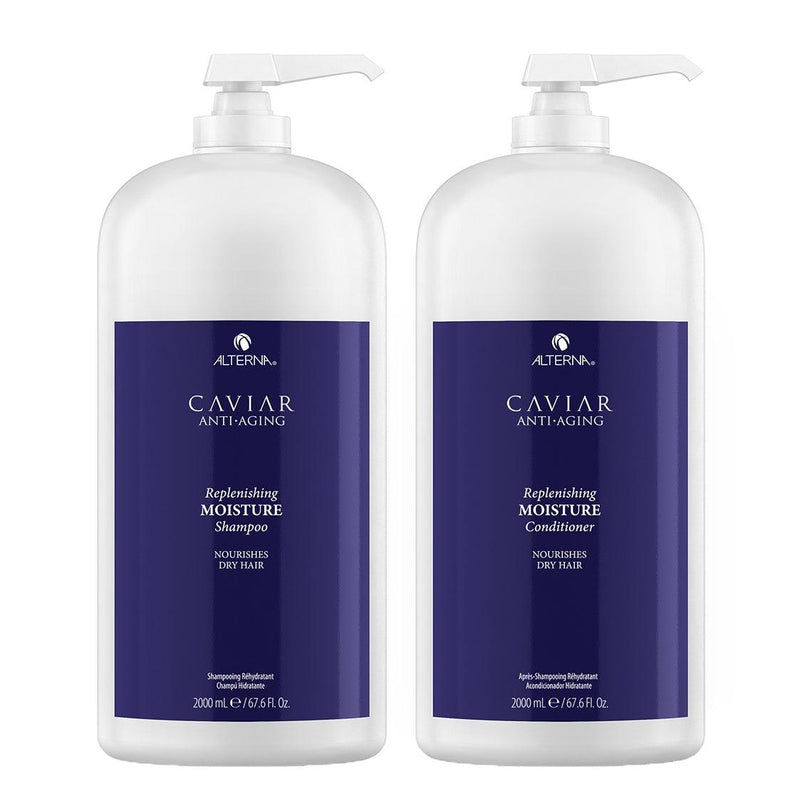 Alterna Caviar Moisture Shampoo and Conditioner 67.6 oz DUO-The Warehouse Salon