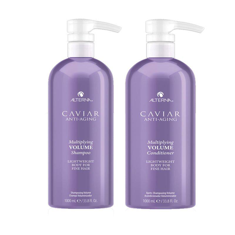 Alterna Caviar Multiplying Volume Shampoo & Conditioner 33.8oz Bundle Duo-The Warehouse Salon