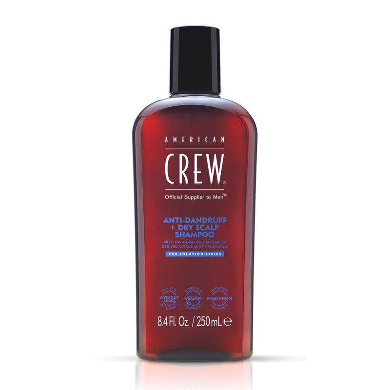 American crew Anti-Dandruff Shampoo + Dry scalp Shampoo 8.4oz-The Warehouse Salon