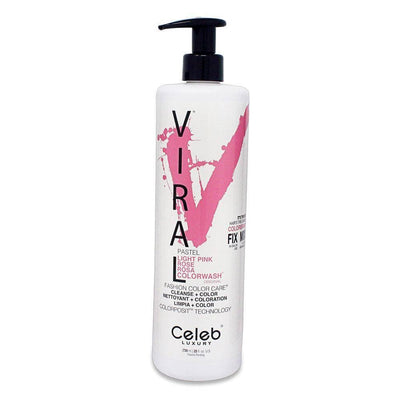 Celeb Luxury VIRAL Cleanse & Color- Light Pink 25oz-The Warehouse Salon