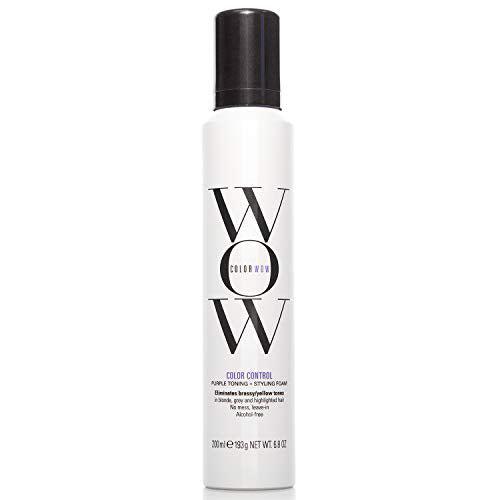 Color Wow Brass Banned Mousse For Blonde Hair, 6.8 Oz-The Warehouse Salon