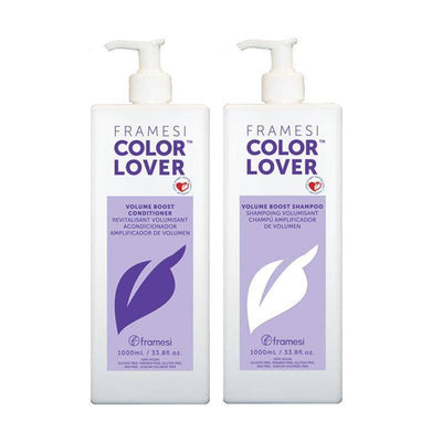 FRAMESI Color Lover Volume Boost Shampoo & Conditioner 33.8/Liter DUO-The Warehouse Salon