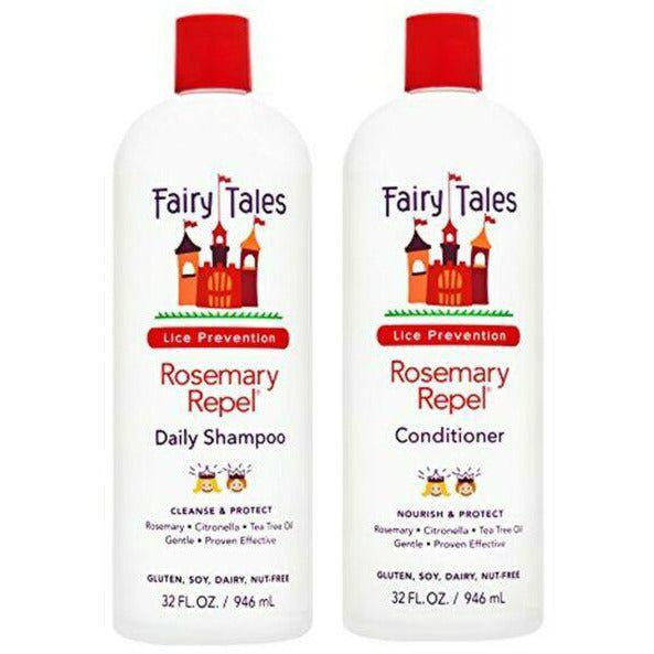 Fairy Tales Rosemary Repel Daily Shampoo and Conditioner 32oz/Liter Duo-The Warehouse Salon