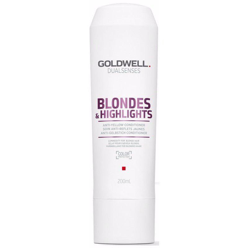 Goldwell DualSenses Blonde & Highlights Anti-Yellow Conditioner-The Warehouse Salon
