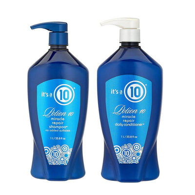 It's a 10 Potion 10 Miracle Repair Daily Shampoo, Conditioner Liter Duo-The Warehouse Salon