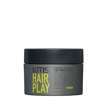 KMS Hair Play Hybrid Clay Wax 1.7oz-The Warehouse Salon
