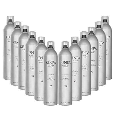 Kenra Volume Hairspray #25, 55% Voc, 16 oz (Pack of 12)-The Warehouse Salon