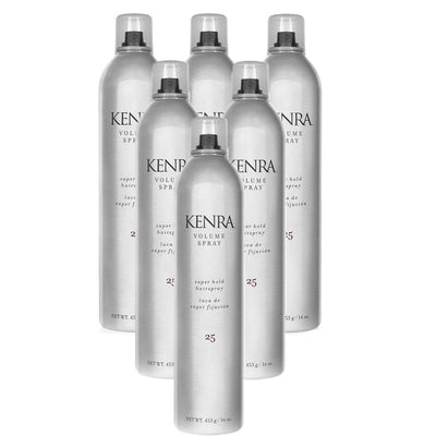 Kenra Volume Hairspray #25, 55% Voc, 16 oz (Pack of 6)-The Warehouse Salon