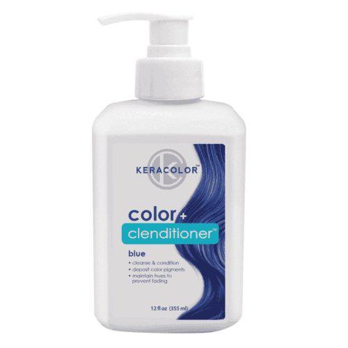 Keracolor Color Plus Conditioner 12oz (Blue)-The Warehouse Salon
