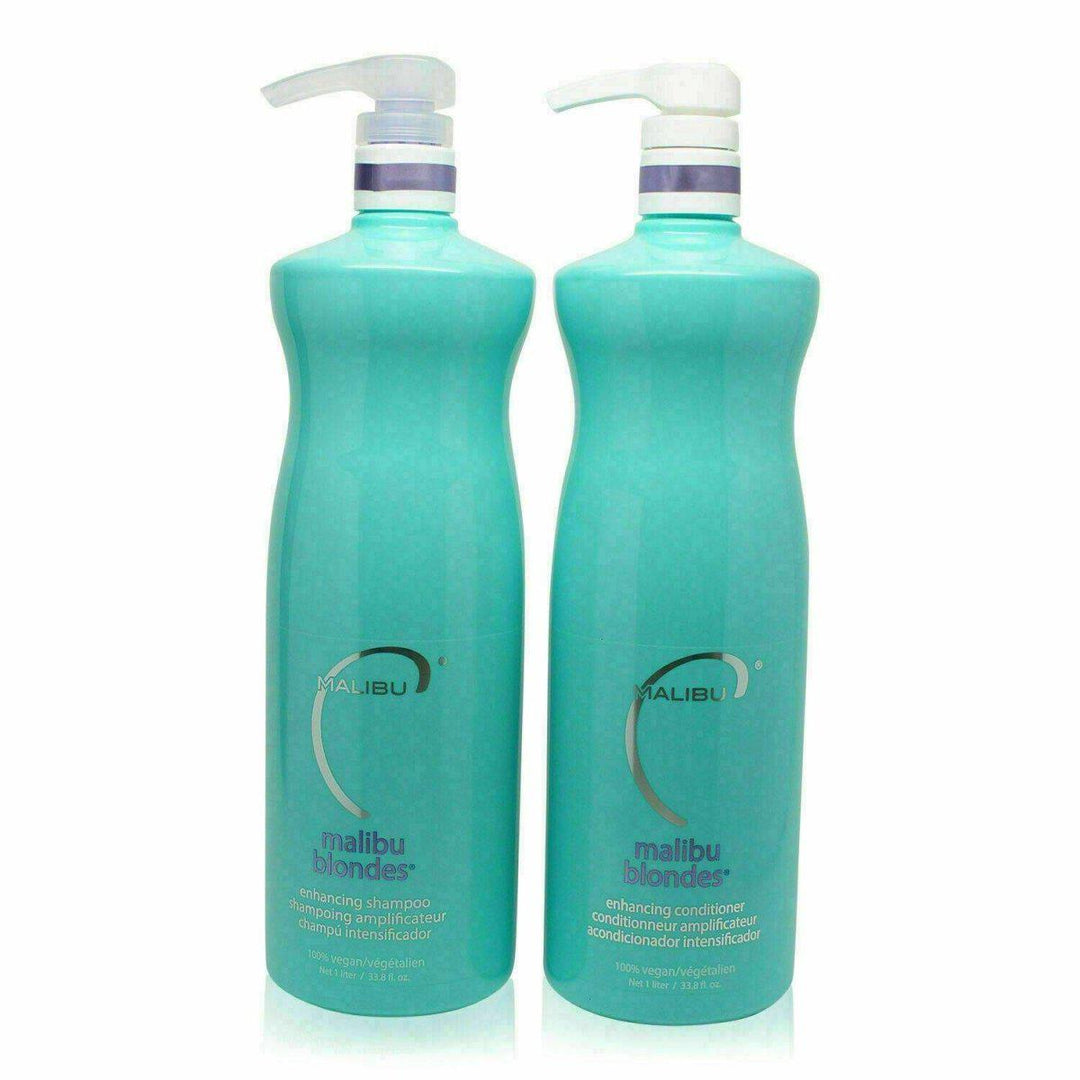 Malibu C Blondes Shampoo and Conditioner 33.8oz Duo-The Warehouse Salon