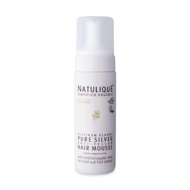 Natulique Pure Silver Hair Mousse 5oz-The Warehouse Salon