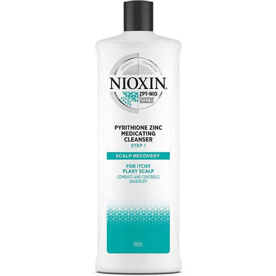 Nioxin Scalp Recovery Medicating Cleanser 33.8 oz / liter-The Warehouse Salon