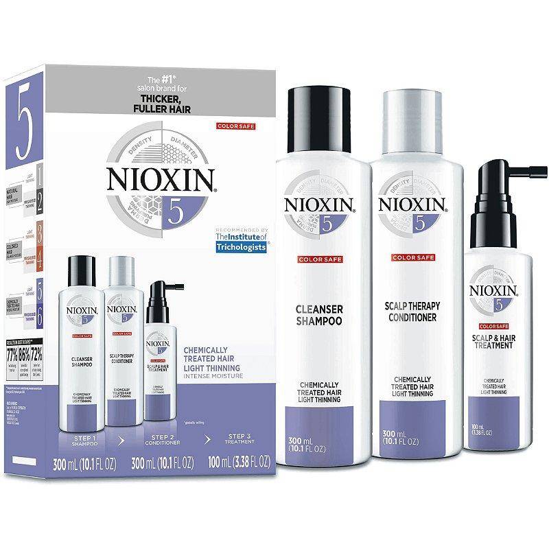 Nioxin System Kit 5 Cleanser, Scalp Therapy & Scalp Treatment-The Warehouse Salon