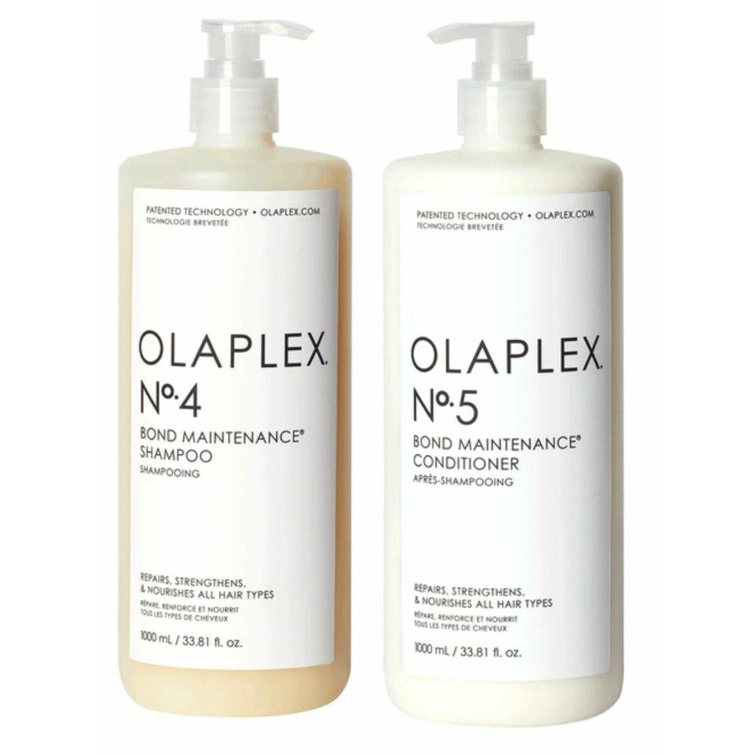 Olaplex Bond Maintenance Shampoo No. 4 & Conditioner No. 5 liter/33.8oz Duo-The Warehouse Salon